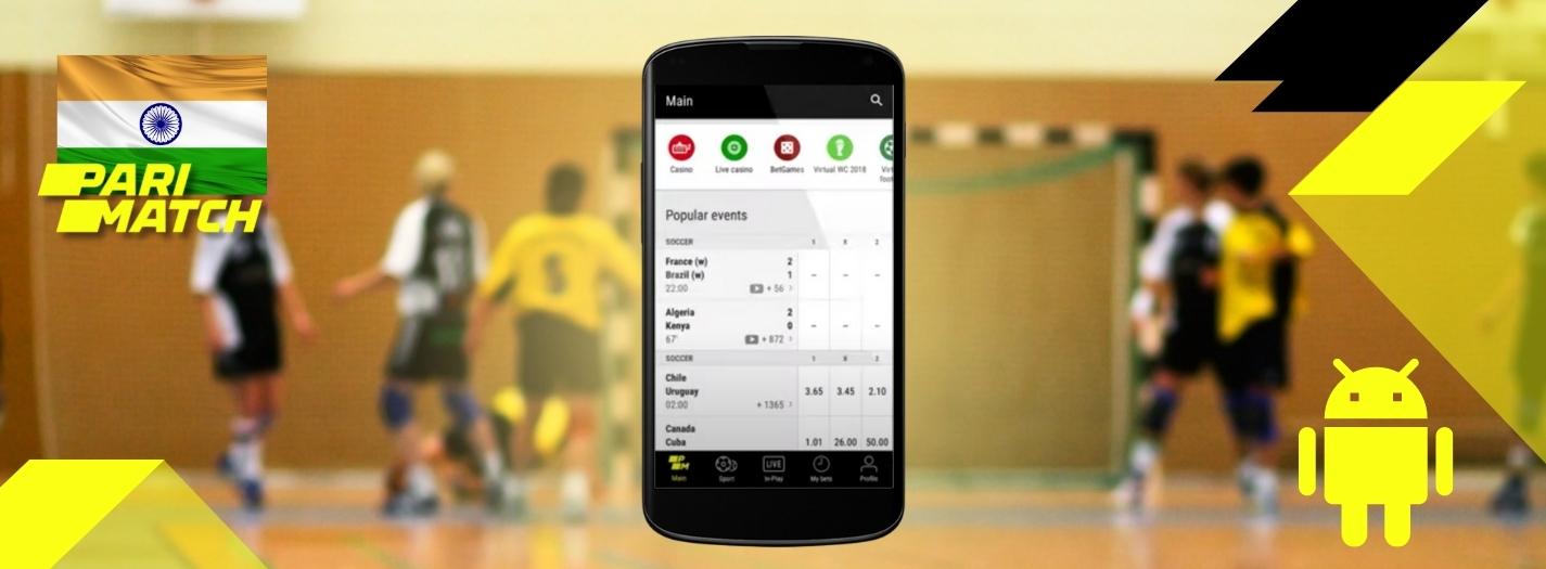 Parimatch Betting App for Android in India