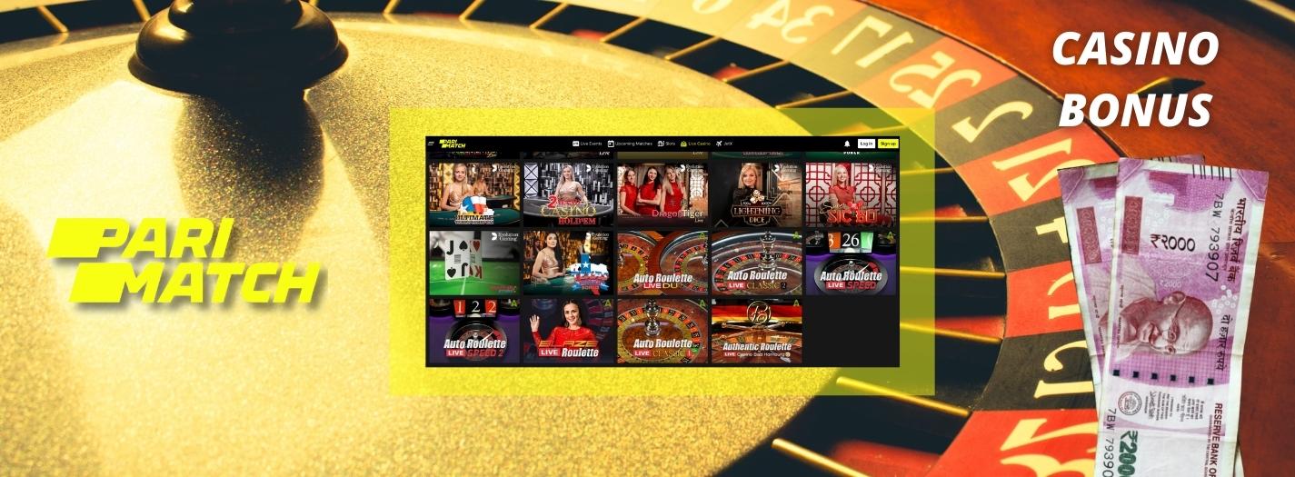 Parimatch online casino bonus for Indian gamblers 