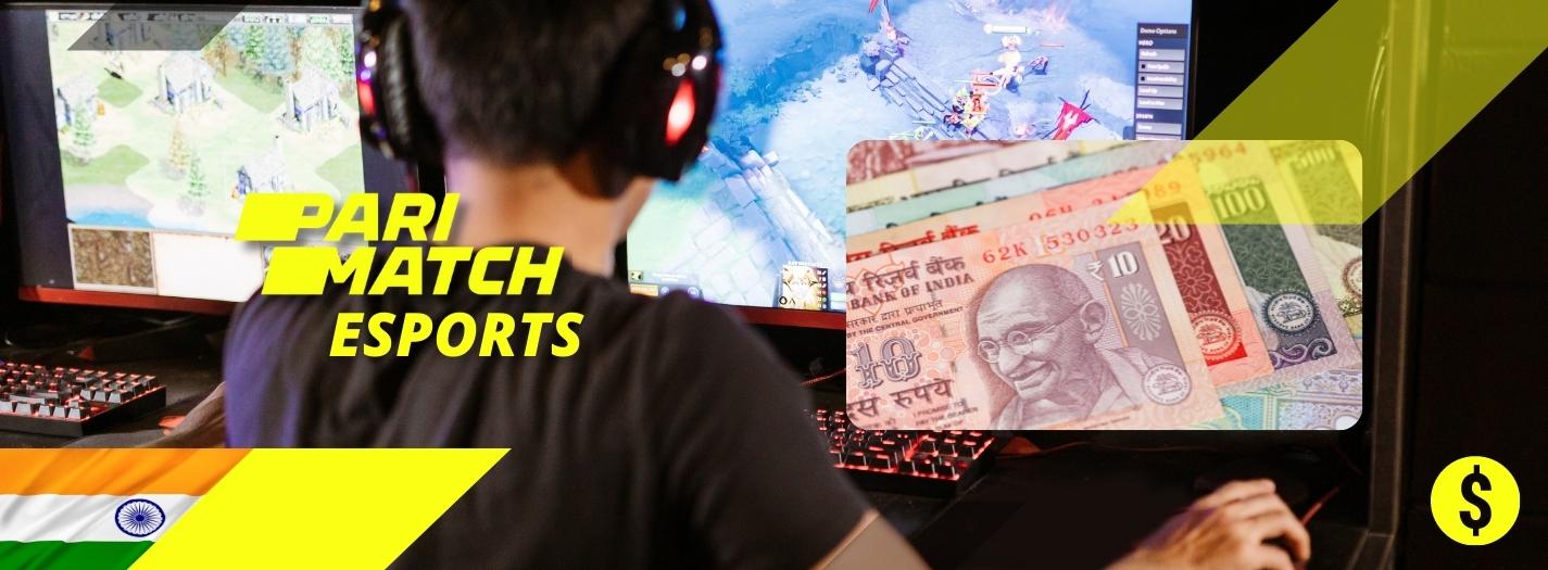 Is it possible to bet on esports at Parimatch India?